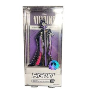 Disney Parks Maleficent & Diablo Figpin #646 Limited Release Pin New Collectible